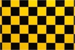 2MTR ORACOVER FUN-3 LARGE CHEQ.PRL G.YEL/BLK